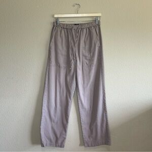 Coofandy pants womens medium cotton blend straight leg tan